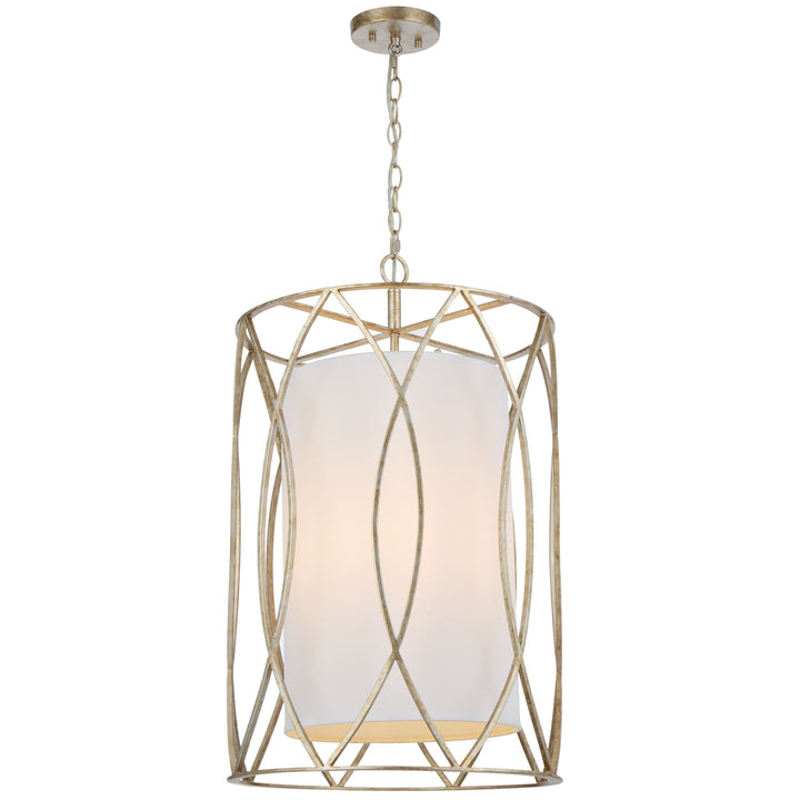 Telbix Dover 4 Light Pendant | Antique Silver