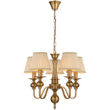 Telbix Siedel 5-Light Pendant with Shades | Copper