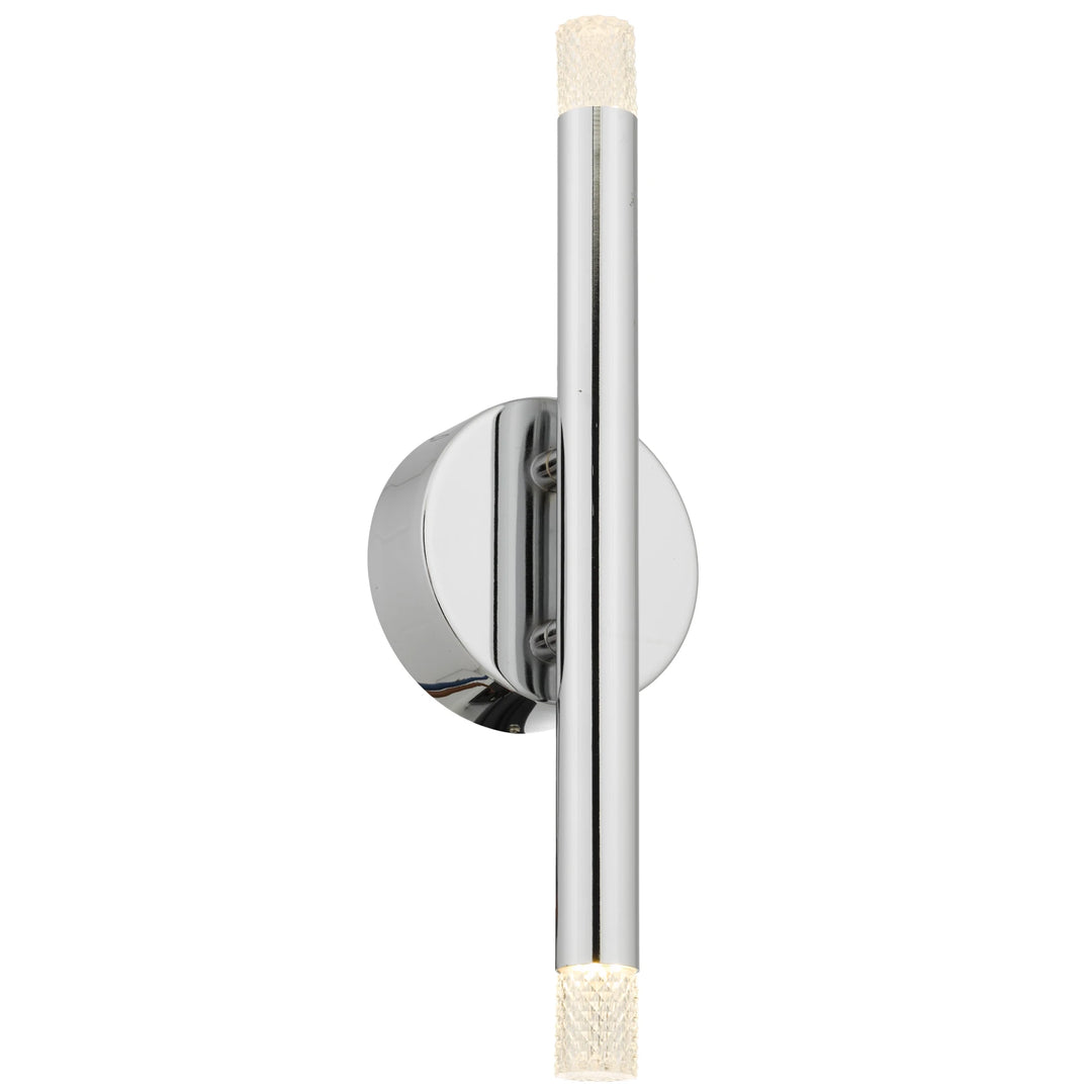 Telbix Milazo 2 Light LED Wall Light | Chrome