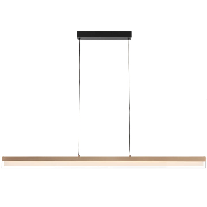 Telbix Salas LED Bar Pendant Light | Gold