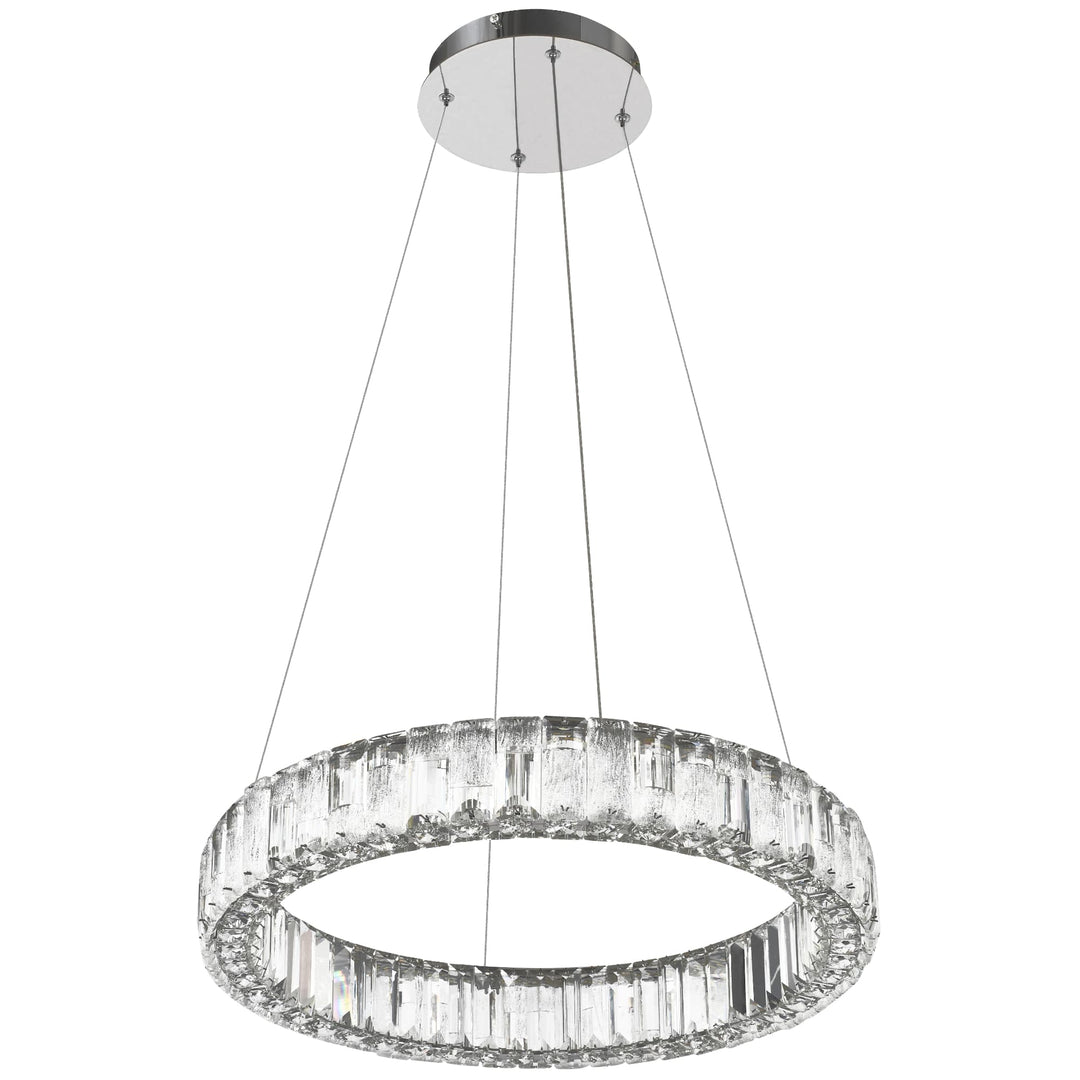 Telbix Rias 1 Tier Pendant Light | Chrome
