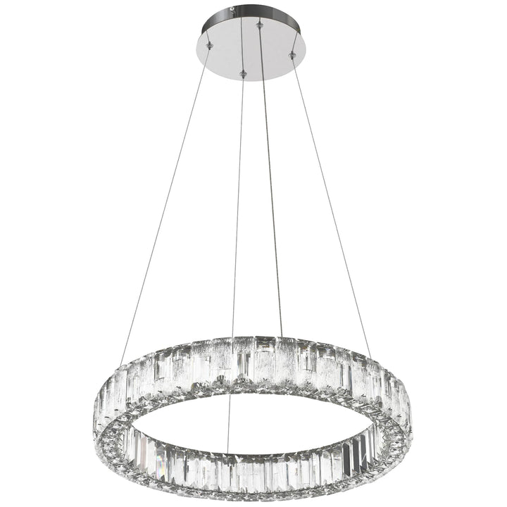 Telbix Rias 1 Tier Pendant Light | Chrome