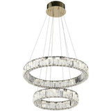 Telbix Rias 2 Tier Pendant Light | Gold