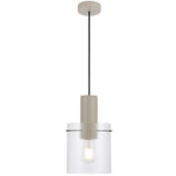 Telbix Mika 180mm Pendant Light | Grey