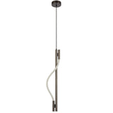 Telbix Taft 750mm LED Pendant Light | Gun Metal