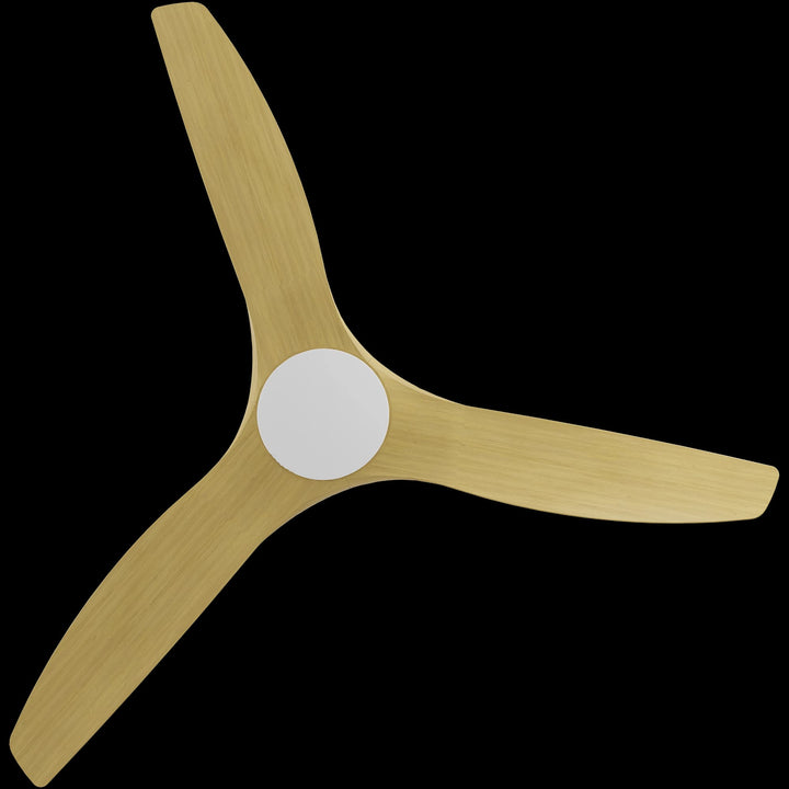 Calibo Smart CloudFan 60" (1520mm) ABS Energy Efficient DC Ceiling Fan and Remote | White & Bamboo