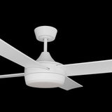Calibo Breeze Silent 52" (1320mm) ABS Energy Efficient DC Ceiling Fan with 24W LED Light and Remote | White