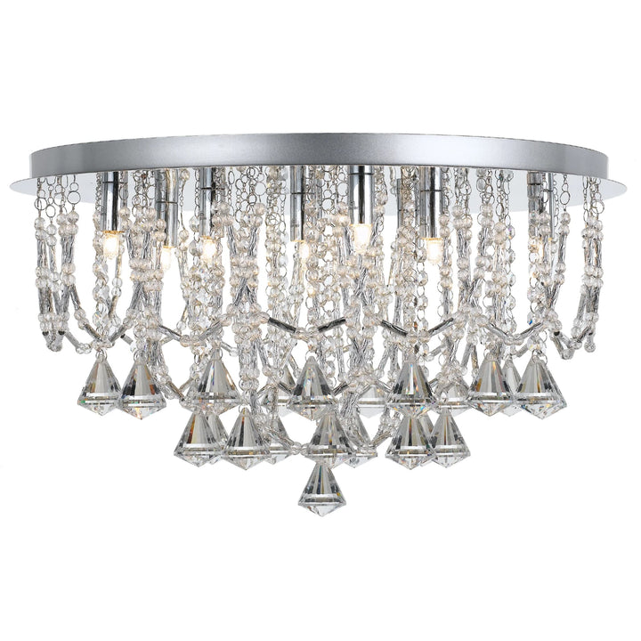 Telbix Sandro 9 Light Crystal CTC Light | Chrome