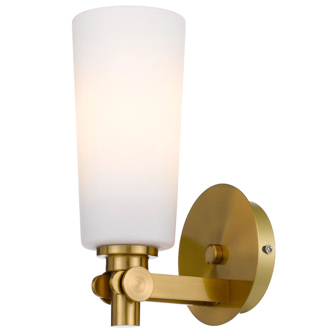 Telbix Delmar 1 Light Wall Lamp | Antique Gold