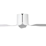 Fanco Flow 52" Low Profile DC Ceiling Fan with LED Light and Remote | White