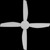 Calibo Vanga 56" DC Smart Ceiling Fan with Remote Control | White