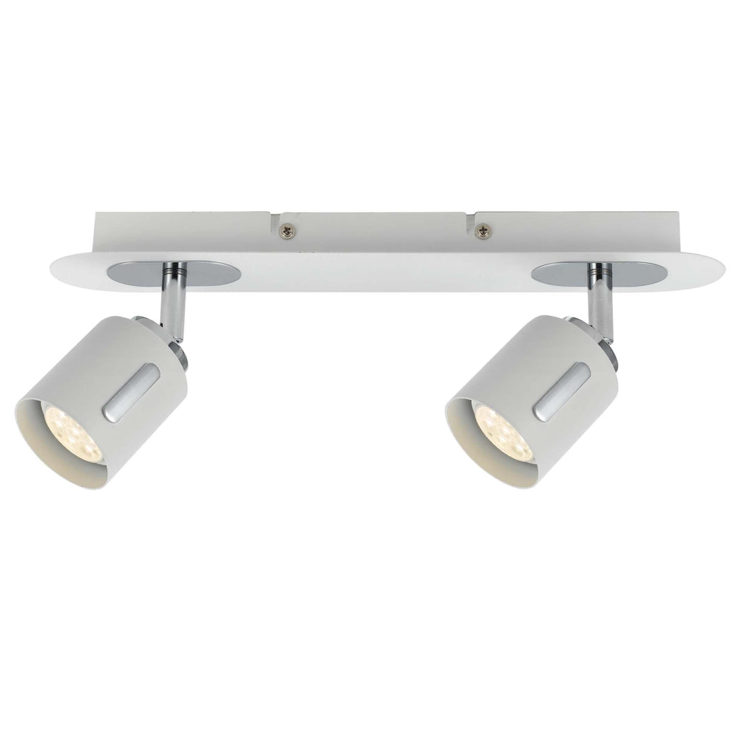 Burton LED Adjustable Wall / Ceiling Spotlight | 2 Light