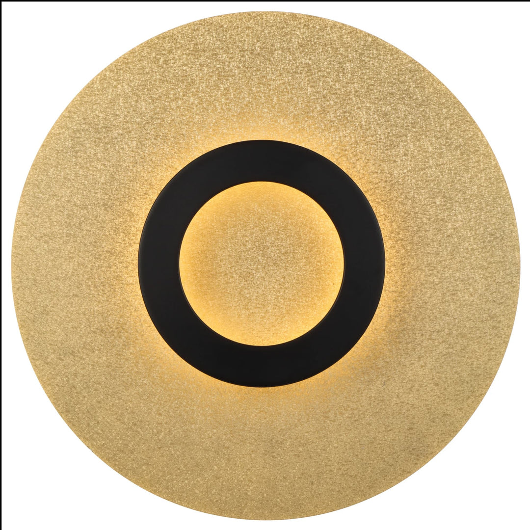 Telbix Pelzer 60 24W LED Wall Light | Black
