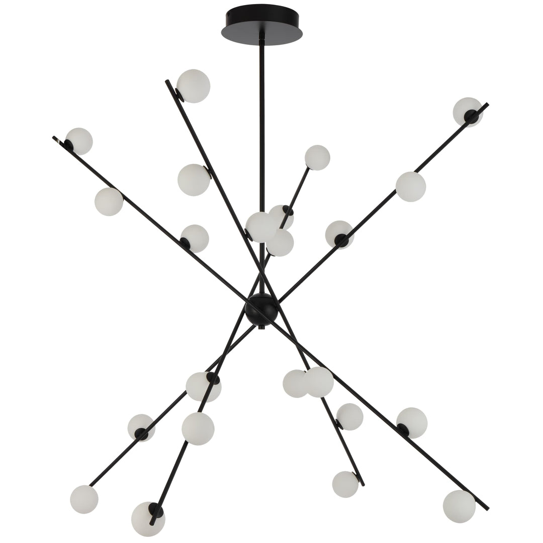 Telbix Captiva 24 Light LED Pendant | Black