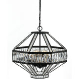 Telbix Zofio 5 Light Pendant Light | Oil Bronze