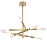 Telbix Pinta 8 Light LED Pendant Light | Gold