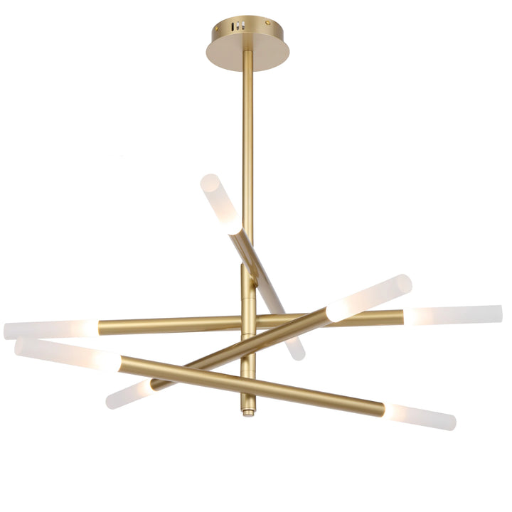 Telbix Pinta 8 Light LED Pendant Light | Gold
