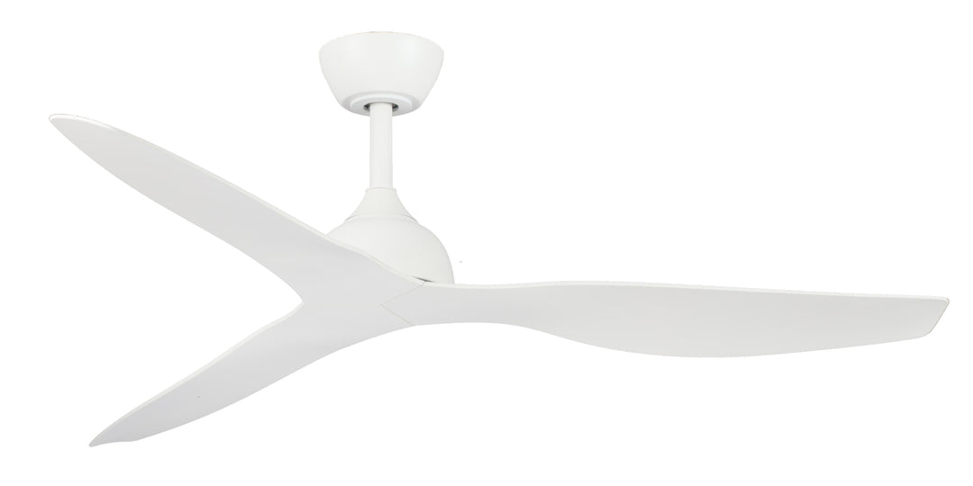 Fanco Eco Style 60" DC Indoor/Outdoor Ceiling Fan with Remote | White