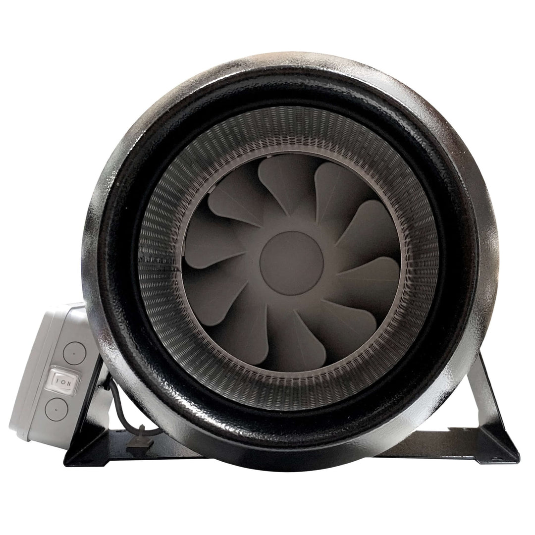 Fanco TT Mixflow Silent Plug and Play Inline Exhaust Fan | 200mm