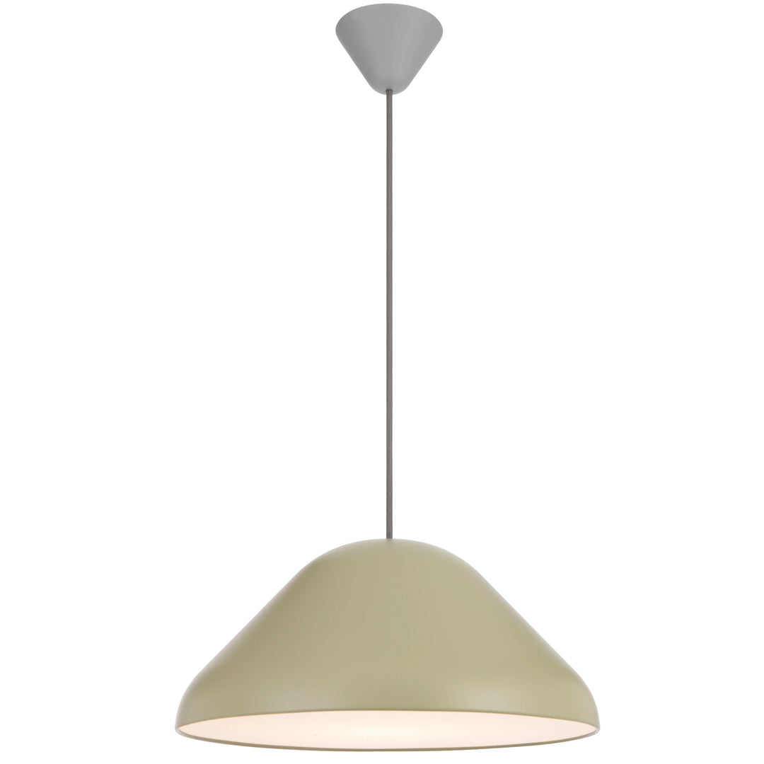 Telbix Hanami 440mm Pendant Light | Green