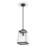 Black Telbix Colair Pendant Light (E27) | 1 Light
