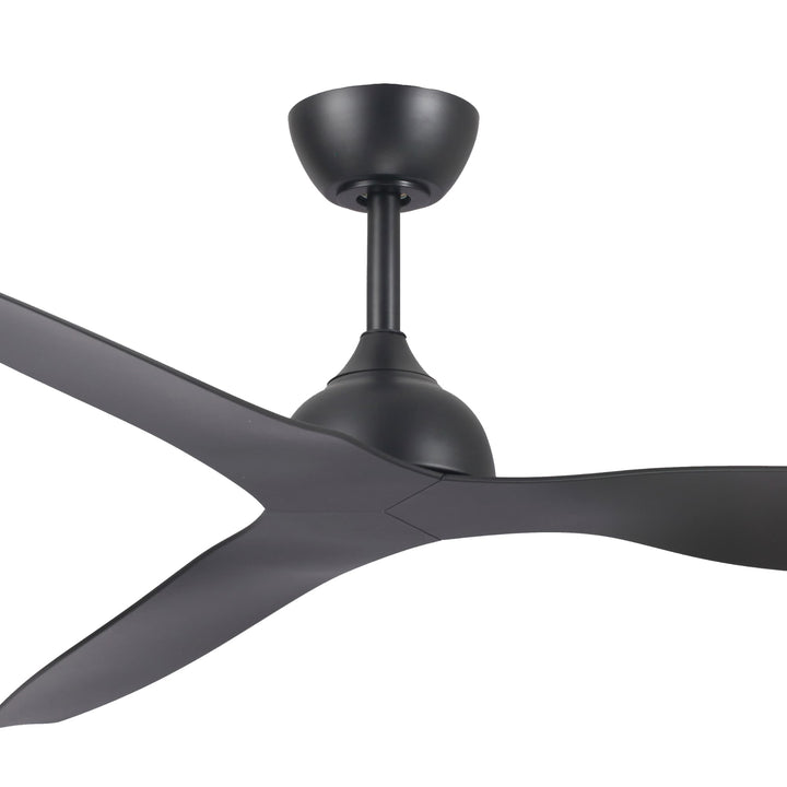 Fanco Eco Style DC 52" Ceiling Fan With Remote | Black