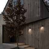 Nordlux Aleria Outdoor Wall Light | Black
