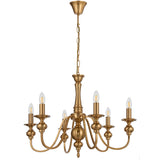 Telbix Siedel 6-Light Pendant | Copper