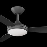 Calibo Condor 48" DC Smart Ceiling Fan with LED Light and Remote Control | Black