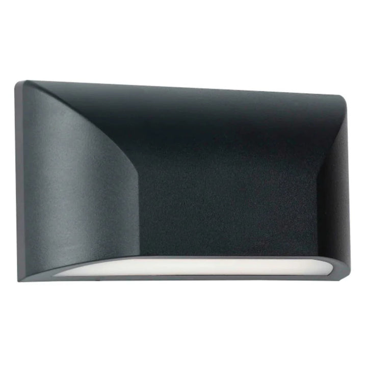 Telbix Bloc 5W Exterior LED CCT Wall Light IP65 | Black