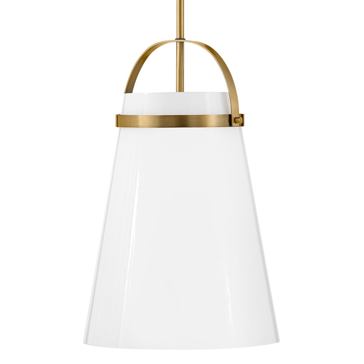 Hinkley Tori Medium Pendant Light by Lark | Lacquered Brass