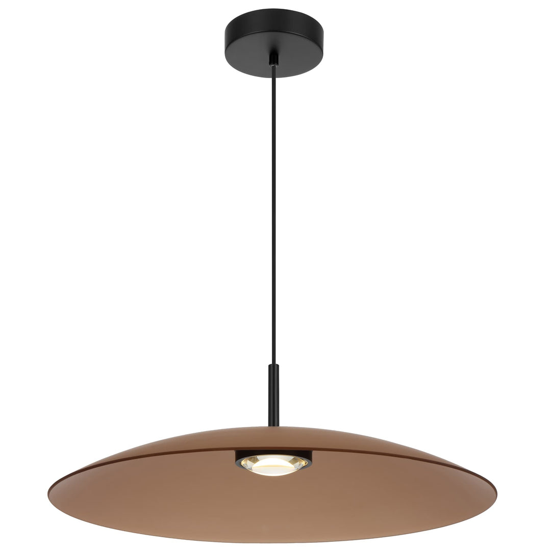 Telbix Orilla LED Pendant | Brown