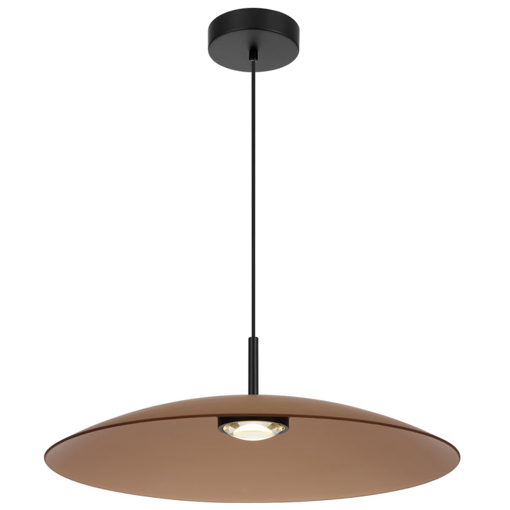 Telbix Orilla LED Pendant | Brown