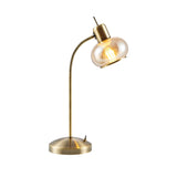 Telbix Marbell 1 Light Table Lamp (E27) | Antique Brass