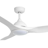 Fanco Horizon Smart High Airflow 52" DC Ceiling Fan with CCT LED Light & Remote | White