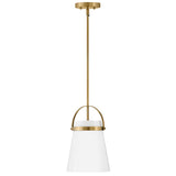 Hinkley Tori Small Pendant Light by Lark | Lacquered Brass