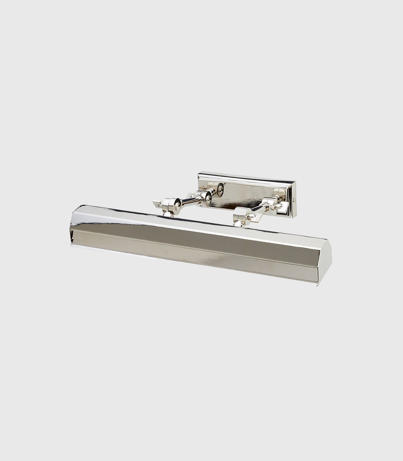 Elstead Chawton Adjustable Picture Wall Light – Medium, Polished Nickel