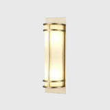 Elstead Fusion Glass Wall Light – 2 Light, Painted Natural Brass