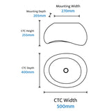 Calibo Cardinal Wabi Sabi Wall/Ceiling Light | 500mm