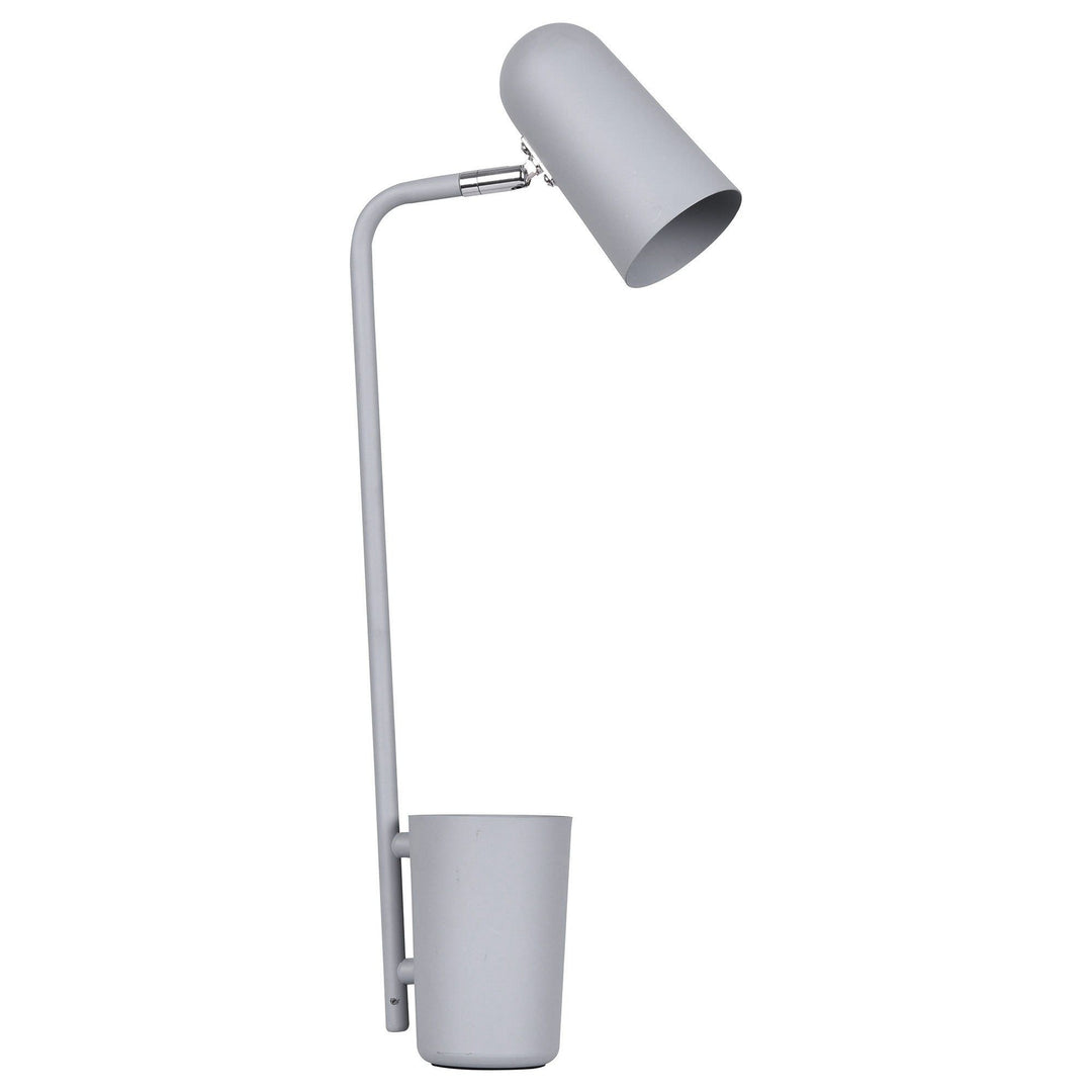 Pastel Iron Desk Lamp, Matt Grey