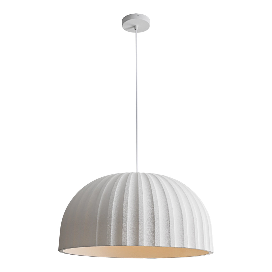 Rachis Modern Minimalist Fluted Dome Pendant