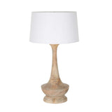 Peninsula Wooden Base Table Lamp, Natural
