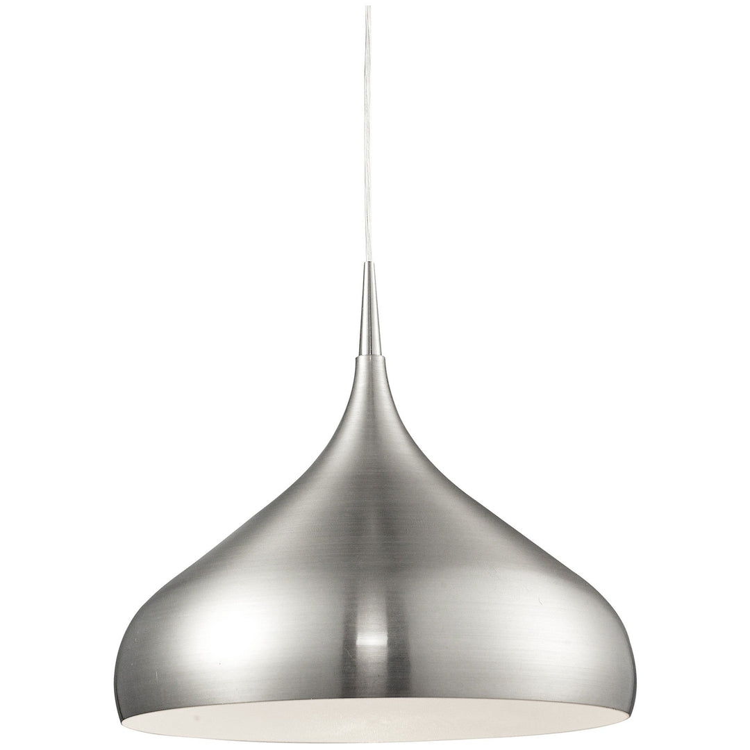 Zara Metal Pendant Light, Large, Silver